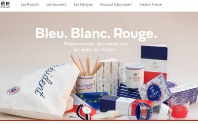 350 000 euros de vente en produits dérivés en seulement 3 jours sur le shop en ligne de l&rsquo;Elysée.
